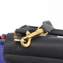 CELINE Trapeze Hand Bag Leather 2way Red Black Auth ka5041A-9