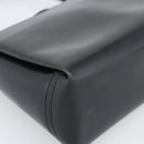 GUCCI Hand Bag Leather Black Gold Auth ka5042-11