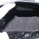 Salvatore Ferragamo Vala Shoulder Bag Leather Black Gold Auth ka5045-10