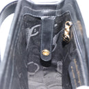 Salvatore Ferragamo Vala Shoulder Bag Leather Black Gold Auth ka5045-18