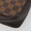 LOUIS VUITTON Damier Ebene Trousse Make Up Pouch N51982 LV Auth ka5046-9