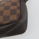 LOUIS VUITTON Damier Ebene Trousse Make Up Pouch N51982 LV Auth ka5046-15