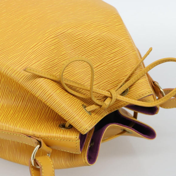 LOUIS VUITTON Epi Noe Shoulder Bag Tassili Yellow M44009 LV Auth ka5048