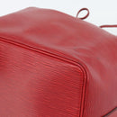 LOUIS VUITTON Epi Petit Noe Shoulder Bag Red M44107 LV Auth ka5050A-9