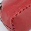 LOUIS VUITTON Epi Petit Noe Shoulder Bag Red M44107 LV Auth ka5050A-16