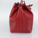 LOUIS VUITTON Epi Petit Noe Shoulder Bag Red M44107 LV Auth ka5050A-3