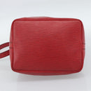 LOUIS VUITTON Epi Petit Noe Shoulder Bag Red M44107 LV Auth ka5050A-5