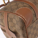 GUCCI GG Canvas Boston Bag Beige Gold Auth ka5051-16