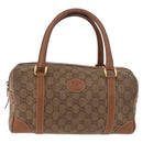 GUCCI GG Canvas Boston Bag Beige Gold Auth ka5051-13