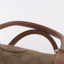 GUCCI GG Canvas Boston Bag Beige Gold Auth ka5051-14