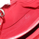 CHANEL Matelasse Chain Shoulder Bag Caviar Skin Red Silver CC Auth ka5052A-15