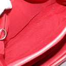 CHANEL Matelasse Chain Shoulder Bag Caviar Skin Red Silver CC Auth ka5052A-23