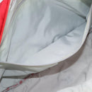 CHANEL Sports Line Boston Bag Nylon Red Silver CC Auth ka5057A-22