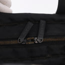 CHANEL New Travel Line Hand Bag Nylon Black CC Auth ka5058-15