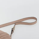 GUCCI Hand Bag Leather 2way Pink Gold 247205 Auth ka5062-15