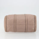 GUCCI Hand Bag Leather 2way Pink Gold 247205 Auth ka5062-5