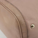 GUCCI Hand Bag Leather 2way Pink Gold 247205 Auth ka5062-17
