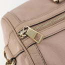 GUCCI Hand Bag Leather 2way Pink Gold 247205 Auth ka5062-10
