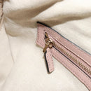 GUCCI Hand Bag Leather 2way Pink Gold 247205 Auth ka5062-23