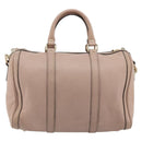 GUCCI Hand Bag Leather 2way Pink Gold 247205 Auth ka5062-2