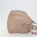 GUCCI Hand Bag Leather 2way Pink Gold 247205 Auth ka5062-3
