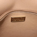 Christian Dior Trotter Canvas Shoulder Bag PVC Navy Gold Auth ka5068-19