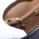 Christian Dior Trotter Canvas Shoulder Bag PVC Navy Gold Auth ka5068-20