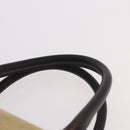 LOEWE Anagram Hand Bag Suede Beige Gold Auth ka5077-15