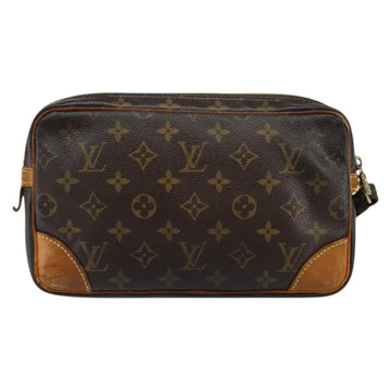 LOUIS VUITTON Monogram Marly Dragonne GM Clutch Bag M51825 LV Auth ka508 - 0