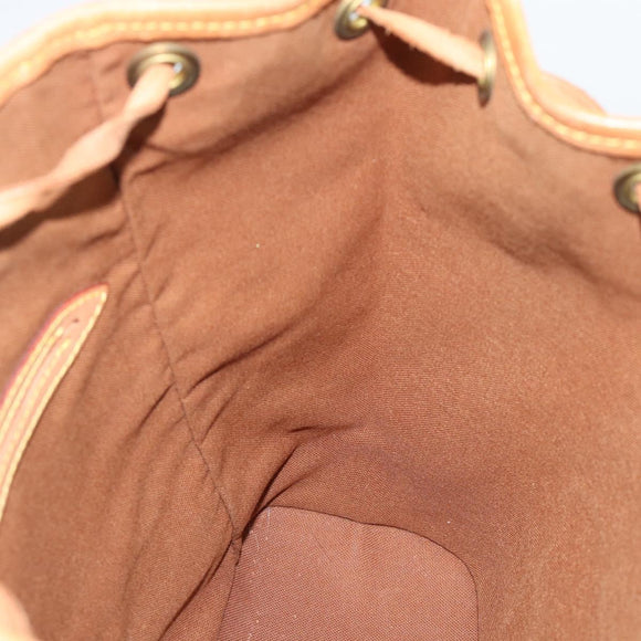 LOUIS VUITTON Monogram Montsouris MM Backpack M51136 LV Auth ka5080A