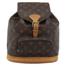 LOUIS VUITTON Monogram Montsouris MM Backpack M51136 LV Auth ka5080A-13