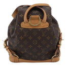 LOUIS VUITTON Monogram Montsouris MM Backpack M51136 LV Auth ka5080A-2