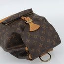 LOUIS VUITTON Monogram Montsouris MM Backpack M51136 LV Auth ka5080A-6