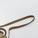 GUCCI Hand Bag Canvas 2way Beige Gold 000 58 0256 Auth ka5082-15