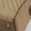 GUCCI Hand Bag Canvas 2way Beige Gold 000 58 0256 Auth ka5082-17
