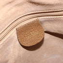 GUCCI Hand Bag Canvas 2way Beige Gold 000 58 0256 Auth ka5082-20