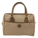 GUCCI Hand Bag Canvas 2way Beige Gold 000 58 0256 Auth ka5082-13