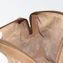 GUCCI Hand Bag Canvas 2way Beige Gold 000 58 0256 Auth ka5082-21