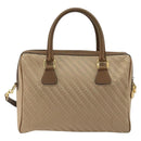 GUCCI Hand Bag Canvas 2way Beige Gold 000 58 0256 Auth ka5082-2