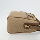 GUCCI Hand Bag Canvas 2way Beige Gold 000 58 0256 Auth ka5082-3