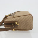 GUCCI Hand Bag Canvas 2way Beige Gold 000 58 0256 Auth ka5082-4