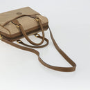 GUCCI Hand Bag Canvas 2way Beige Gold 000 58 0256 Auth ka5082-8