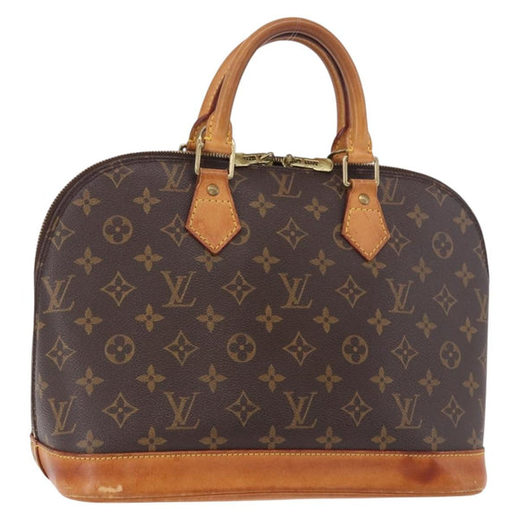 LOUIS VUITTON Monogram Alma Hand Bag M51130 LV Auth ka5084