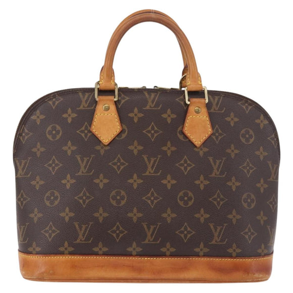 LOUIS VUITTON Monogram Alma Hand Bag M51130 LV Auth ka5084