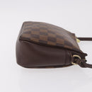 LOUIS VUITTON Damier Ebene Trousse Make Up Pouch N51982 LV Auth ka5085-3