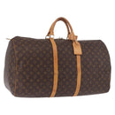 LOUIS VUITTON Monogram Keepall 60 Boston Bag M41422 LV Auth ka5087-1