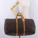 LOUIS VUITTON Monogram Keepall 60 Boston Bag M41422 LV Auth ka5087-22