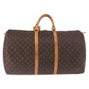 LOUIS VUITTON Monogram Keepall 60 Boston Bag M41422 LV Auth ka5087-2