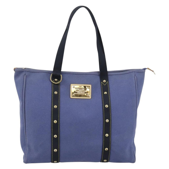 LOUIS VUITTON Antigua Cabas GM Tote Bag Purple M40084 LV Auth ka5088