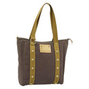 LOUIS VUITTON Antigua Cabas MM Tote Bag Brown M40086 LV Auth ka5089-1